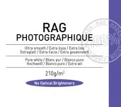 Papel Canson Infinity Rag Photographique 210grs